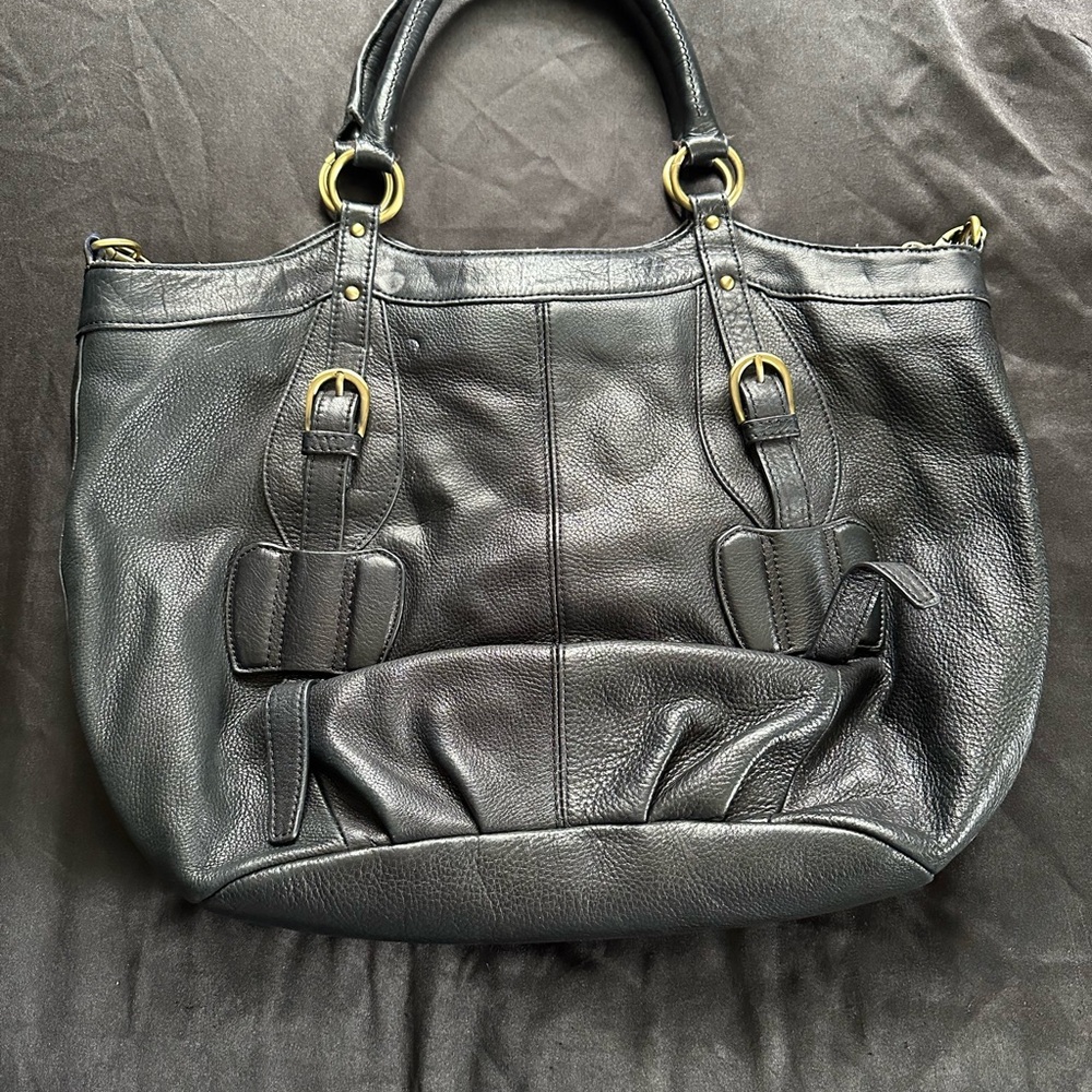 Lucky Brand Leather Tote Bag